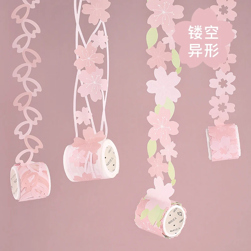 SIXONE Hollow Sakura Washi Tape Masking Tape Ball Basic Petal Decoration Diy Stickers School Journal Scrapbooking Supplies
SIXONE Hollow Sakura Washi Tape Masking Tape Ball Basic Petal Decoration Diy Stickers School Journal Scrapbooking Supplies