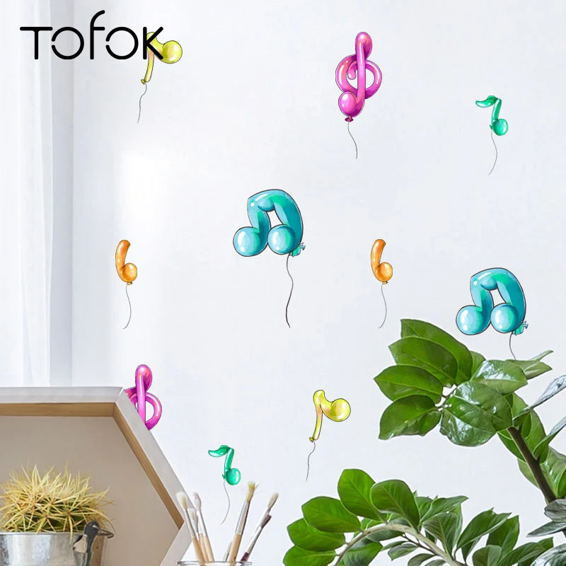 Tofok Cartoon Balloon Music Note 30pcs/set DIY Wall Sticker Vinyl Living Room Kids Room Mural Decals Furniture Nursery Decor
Tofok Cartoon Balloon Music Note 30pcs/set DIY Wall Sticker Vinyl Living Room Kids Room Mural Decals Furniture Nursery Decor