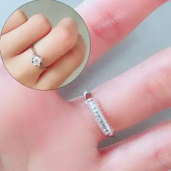 1Pc Transparent Spring Rope Tightener Reducer Jewelry Part Protection Ring Size Adjuster Resizing Tools Vintage Spiral Based #12
1Pc Transparent Spring Rope Tightener Reducer Jewelry Part Protection Ring Size Adjuster Resizing Tools Vintage Spiral Based #12