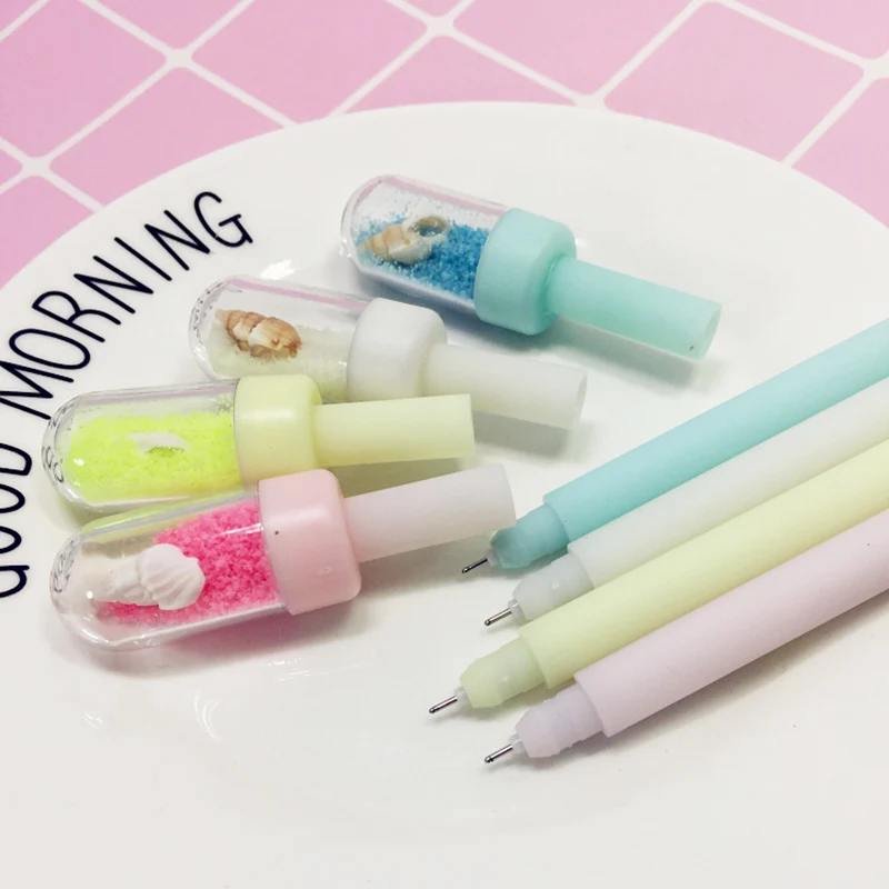1PC Creative Drifting Bottle Gel Pens Cute Luminous Pens Kawaii Neutral Pens For Girls Gifts School Office Supplies Stationery
1PC Creative Drifting Bottle Gel Pens Cute Luminous Pens Kawaii Neutral Pens For Girls Gifts School Office Supplies Stationery
