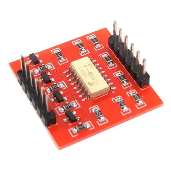 HW-399 4-channel Optocoupler Isolation Module for Arduino high and low level expansion board electronic building blocks Red
HW-399 4-channel Optocoupler Isolation Module for Arduino high and low level expansion board electronic building blocks Red
