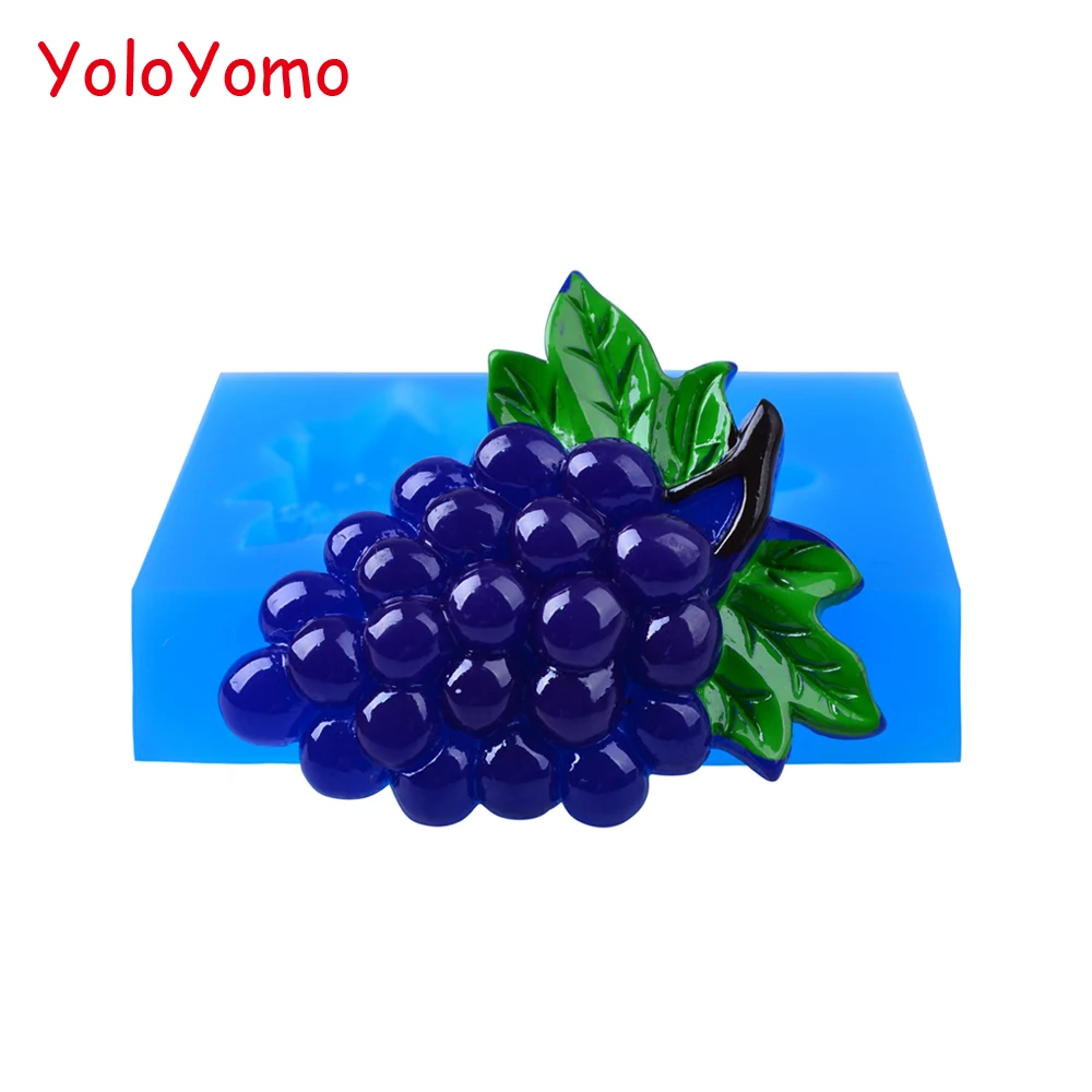 S126YL 50.5mm Big Grape Silicone Mold - Fruit Mold Fondant, Cake Decoration, Sugarcraft, Polymer Clay, Resin, Chocolate, Candy
S126YL 50.5mm Big Grape Silicone Mold - Fruit Mold Fondant, Cake Decoration, Sugarcraft, Polymer Clay, Resin, Chocolate, Candy