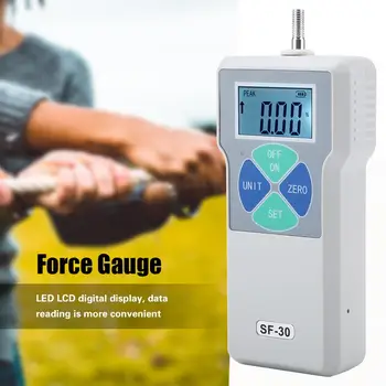 AC100-240V SF-30 Handheld Force Gauge Digital Push-Pull Force Meter 30N / 3kg /6.5lb Digital Force Gauge Measuring Tool
AC100-240V SF-30 Handheld Force Gauge Digital Push-Pull Force Meter 30N / 3kg /6.5lb Digital Force Gauge Measuring Tool