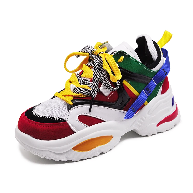 Designer Chunky Sneakers 2019 Spring Women Casual Shoes Black Dad Shoes Sewing Platform Wedges Shoes Women Casual Shoes
Designer Chunky Sneakers 2019 Spring Women Casual Shoes Black Dad Shoes Sewing Platform Wedges Shoes Women Casual Shoes
