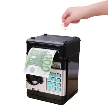 Automatic Piggy Bank ATM Password Money Box Cash Coins Saving Box ATM Bank Safe Box Deposit Banknote Kids Birthday Gift
Automatic Piggy Bank ATM Password Money Box Cash Coins Saving Box ATM Bank Safe Box Deposit Banknote Kids Birthday Gift