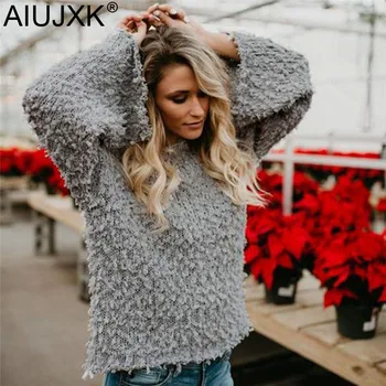 AIUJXK 2019 Spring Autumn Women Knitted Pullovers Flare Sleeve Casual Sweaters Korean Style Fashion Streetwear Female Sweter Top
AIUJXK 2019 Spring Autumn Women Knitted Pullovers Flare Sleeve Casual Sweaters Korean Style Fashion Streetwear Female Sweter Top