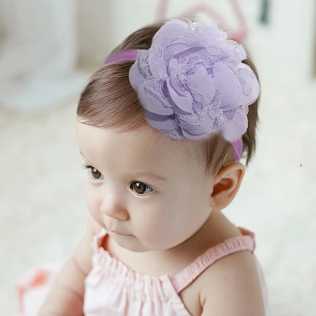 Newborn Baby Flower Headband Baby Flower Children Elastic Lace Headband Hair Accessories Girls Headdress
Newborn Baby Flower Headband Baby Flower Children Elastic Lace Headband Hair Accessories Girls Headdress