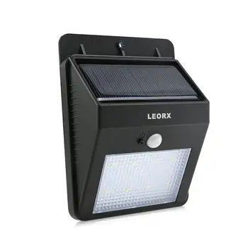 1.6W 160LM 6500K 8-LED Light+Infrared Sensor Controlled Solar Powered LED Light Lamp for Garden Path Fence Corridor Wall (White)
1.6W 160LM 6500K 8-LED Light+Infrared Sensor Controlled Solar Powered LED Light Lamp for Garden Path Fence Corridor Wall (White)