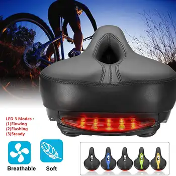 Breathable Bicycle Saddle with LED Taillight Professional Road MTB Gel Comfort Bike Seat Safety Shockproof Cycling Cushion Pad
Breathable Bicycle Saddle with LED Taillight Professional Road MTB Gel Comfort Bike Seat Safety Shockproof Cycling Cushion Pad