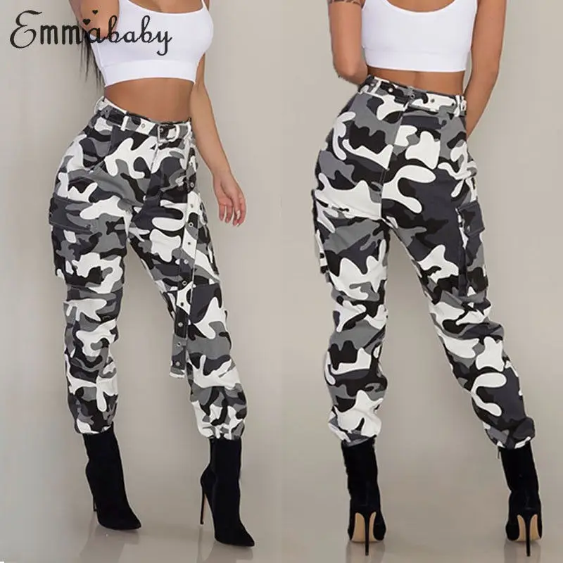 New Women High Waist Camouflage Pants Fashion Pantalon Femme Trouser Plus Size 3XL Sweatpants Streetwear Camo Pants Female
New Women High Waist Camouflage Pants Fashion Pantalon Femme Trouser Plus Size 3XL Sweatpants Streetwear Camo Pants Female