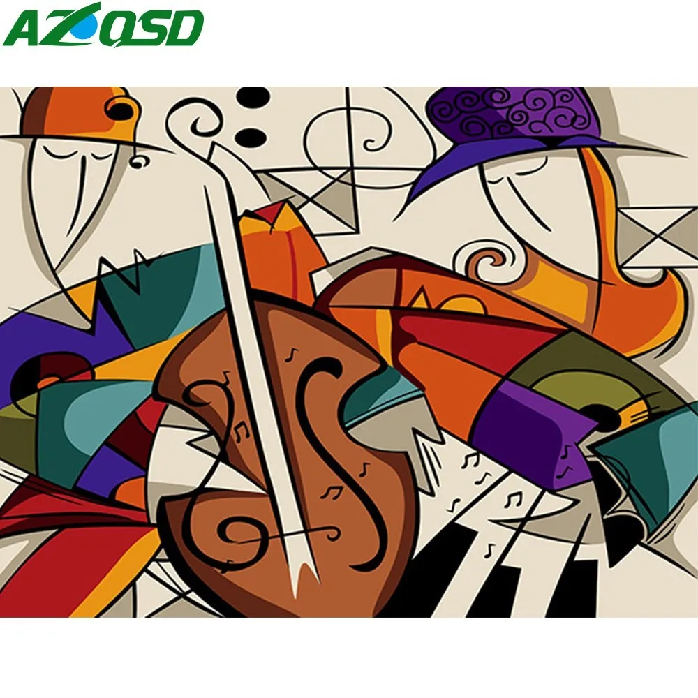 AZQSD Abstract DIY Oil Painting By Numbers Musical Dream Hand Painted Canvas Wall Picture Wall Art Home Decoration K723
AZQSD Abstract DIY Oil Painting By Numbers Musical Dream Hand Painted Canvas Wall Picture Wall Art Home Decoration K723