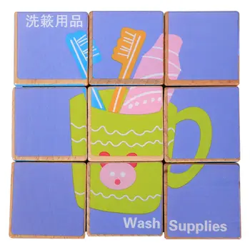 MWZ Wooden Toys Cartoon Six Sides Painting Building Block 3D Toys Kids Early Learning Educational Jouet Birthday Gift For Baby
MWZ Wooden Toys Cartoon Six Sides Painting Building Block 3D Toys Kids Early Learning Educational Jouet Birthday Gift For Baby