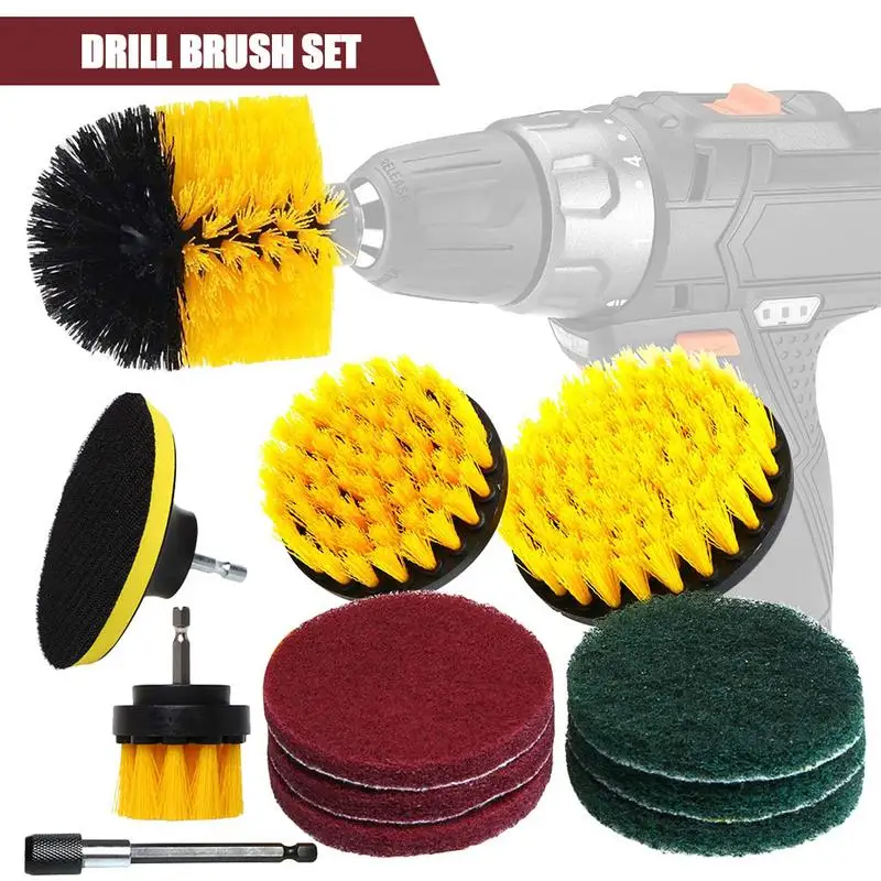 Car Electric Drill Brush Electric Cleaning Tool Drill Brush Scrub Pads Electric Washing Machine Auto Car Wash Maintenance Tools
Car Electric Drill Brush Electric Cleaning Tool Drill Brush Scrub Pads Electric Washing Machine Auto Car Wash Maintenance Tools
