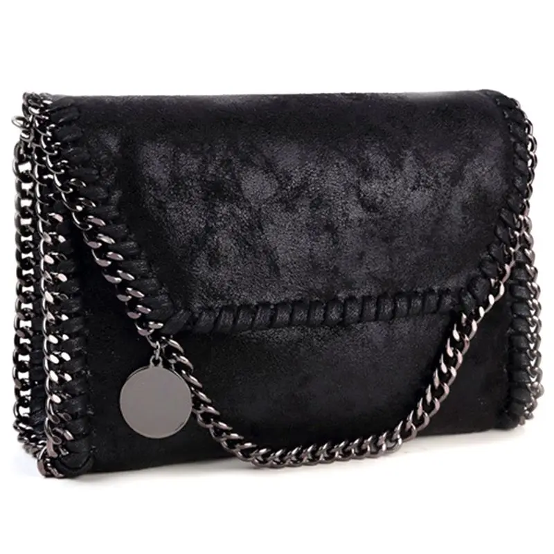 Fashion Womens Design Chain Detail Cross Body Bag Ladies Shoulder Bag Clutch Bag Luxury Evening Bags Black
Fashion Womens Design Chain Detail Cross Body Bag Ladies Shoulder Bag Clutch Bag Luxury Evening Bags Black