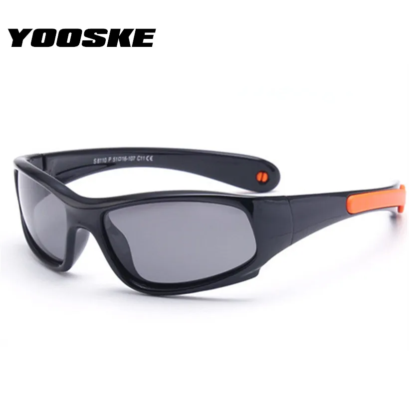 YOOSKE Unbreakable Kids Polarized Sunglasses Boy Girls Fashion Sun Glasses Children Safety Silicone Eyewear Candy Color Frame
YOOSKE Unbreakable Kids Polarized Sunglasses Boy Girls Fashion Sun Glasses Children Safety Silicone Eyewear Candy Color Frame