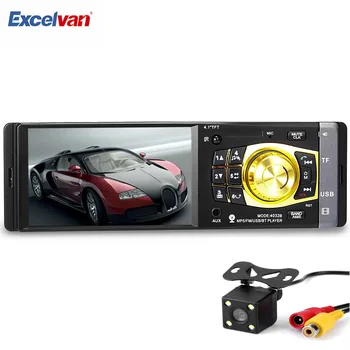 4032B 4.1 inch Car MP5 Player with Rearview Camera Support Bluetooth Radio Audio Video TF USB Port Steel Wheel Remote Control
4032B 4.1 inch Car MP5 Player with Rearview Camera Support Bluetooth Radio Audio Video TF USB Port Steel Wheel Remote Control