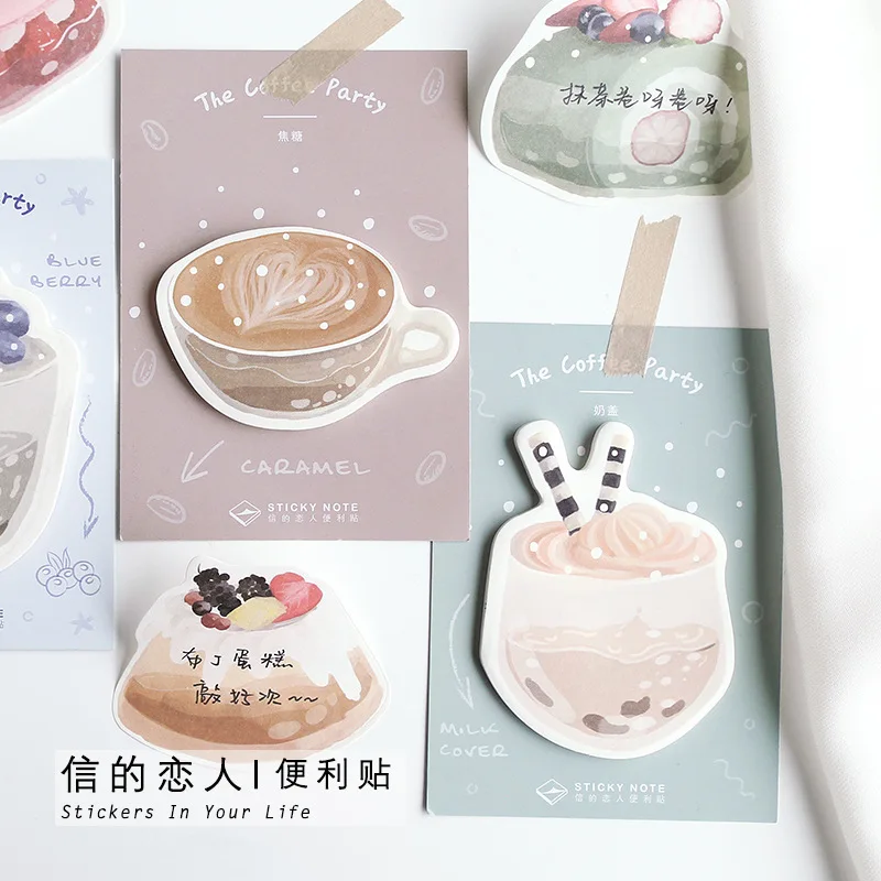 Lovely Dessert Series Creative Cake Shape Memo Pad Sticky Notes Cute Stationery School Supplies
Lovely Dessert Series Creative Cake Shape Memo Pad Sticky Notes Cute Stationery School Supplies
