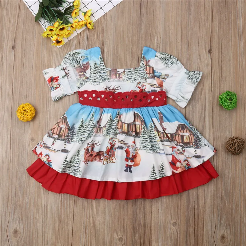 Christmas Toddler Kid Children Baby Girl Dress Party Santa Swing Short Sleeve Dresses Red Xmas Girls Clothing Cute Clothes
Christmas Toddler Kid Children Baby Girl Dress Party Santa Swing Short Sleeve Dresses Red Xmas Girls Clothing Cute Clothes