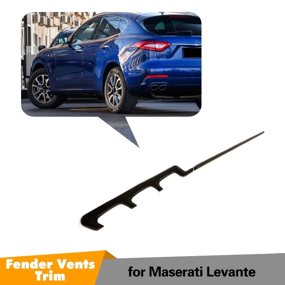 For Maserati Levante Base Sport S Sport Diesel Sport 2017 2018 Carbon Fiber Body Fender Vent Trim
For Maserati Levante Base Sport S Sport Diesel Sport 2017 2018 Carbon Fiber Body Fender Vent Trim