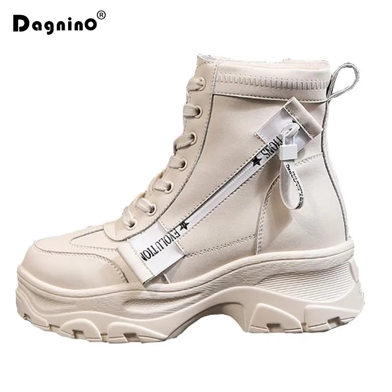 Women Thick Bottom Snow Boots 2019 Lace Up Martin Boots Female Ankle Military Zipper Brand Winter Warm Platform Wedge Heel Shoes
Women Thick Bottom Snow Boots 2019 Lace Up Martin Boots Female Ankle Military Zipper Brand Winter Warm Platform Wedge Heel Shoes