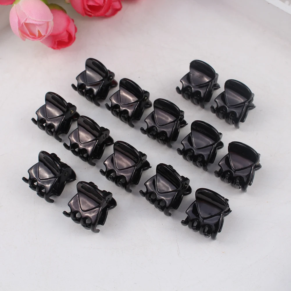 12Pcs/sets 1cm Hair Claws Clip for Women Girls Black & Brown Plastic Mini Hairpin Hair Clip Clamp Hair Accessories Gifts
12Pcs/sets 1cm Hair Claws Clip for Women Girls Black & Brown Plastic Mini Hairpin Hair Clip Clamp Hair Accessories Gifts