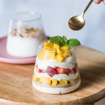 2pcs Transparent Glass Mug Simply Design Dessert Ice Cream Mug Breakfast Milk Glass Cup Whiskey Wine Juice Beer Drinkware
2pcs Transparent Glass Mug Simply Design Dessert Ice Cream Mug Breakfast Milk Glass Cup Whiskey Wine Juice Beer Drinkware