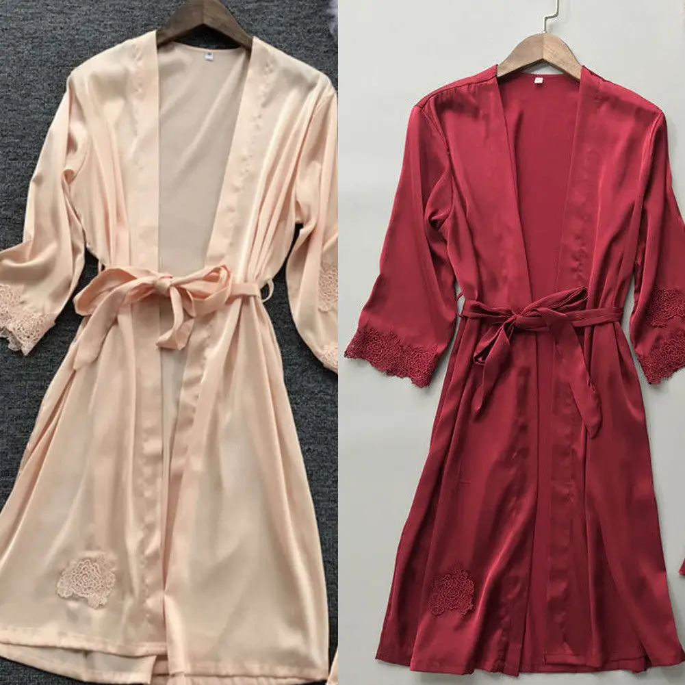 Short Wedding Bride Bridesmaid Robe Women Floral Bathrobe Kimono Bath Robe Babydoll Lingerie Nightdress
Short Wedding Bride Bridesmaid Robe Women Floral Bathrobe Kimono Bath Robe Babydoll Lingerie Nightdress
