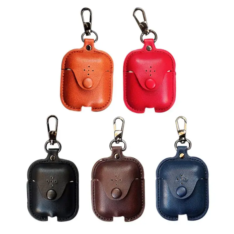 AirPods Case, Premium PU Leather Protective Portable Cover Skin with Metal Clasp for Apple AirPods Charging Case
AirPods Case, Premium PU Leather Protective Portable Cover Skin with Metal Clasp for Apple AirPods Charging Case