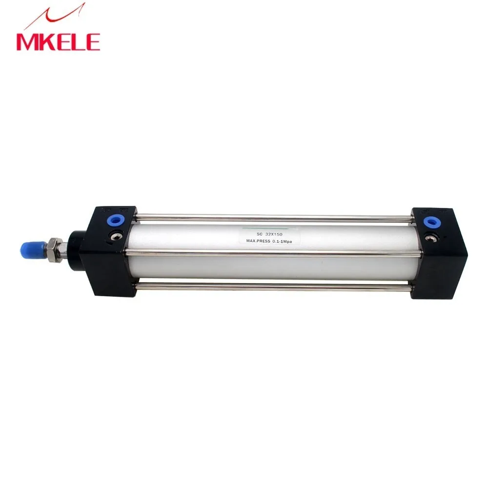 SC32-150 Double Acting Air Cylinder Pneumatic Cylinder Mini 32mm Bore 150mm Stroke with Pull rod Free Shipping
SC32-150 Double Acting Air Cylinder Pneumatic Cylinder Mini 32mm Bore 150mm Stroke with Pull rod Free Shipping