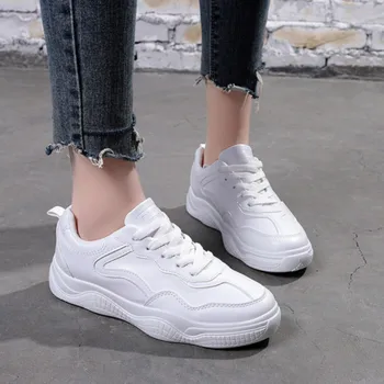 White Sneakers Women Platfrom Shoes Lace Up Trainers Zapatillas Mujer Pu Leather Ladies Shoes Beige Chunky Sneaker Zapatos Mujer
White Sneakers Women Platfrom Shoes Lace Up Trainers Zapatillas Mujer Pu Leather Ladies Shoes Beige Chunky Sneaker Zapatos Mujer