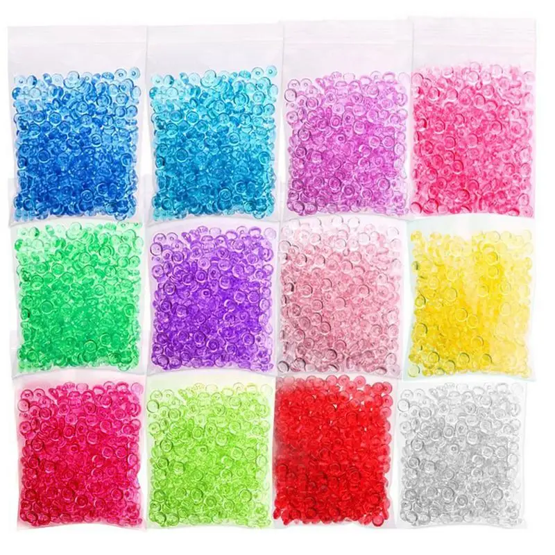 60pcs Colored Foam Ball Granules Flat Pearl Gold Powder Sugar Paper Soft Pottery Set Children's DIY Handmade Slime Making Kits
60pcs Colored Foam Ball Granules Flat Pearl Gold Powder Sugar Paper Soft Pottery Set Children's DIY Handmade Slime Making Kits