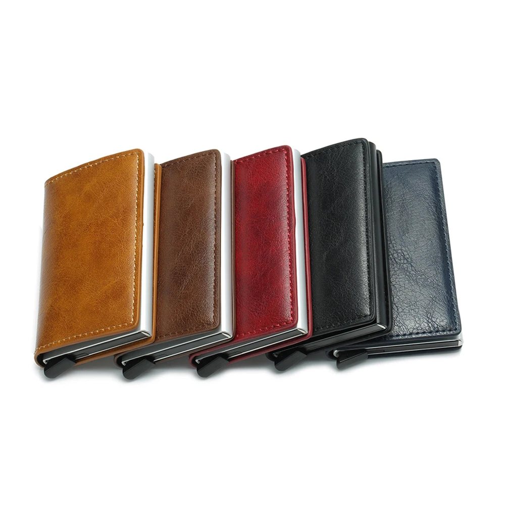 PU Leather Credit Holder Business Money Cash Card Package Automatic Aluminum Alloy Card Bag Home Office Storage
PU Leather Credit Holder Business Money Cash Card Package Automatic Aluminum Alloy Card Bag Home Office Storage
