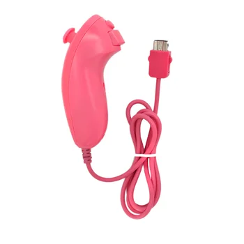 OSTENT Pink Motion Based Wired Nunchuck Controller for Nintendo Wii Console Video Game
OSTENT Pink Motion Based Wired Nunchuck Controller for Nintendo Wii Console Video Game