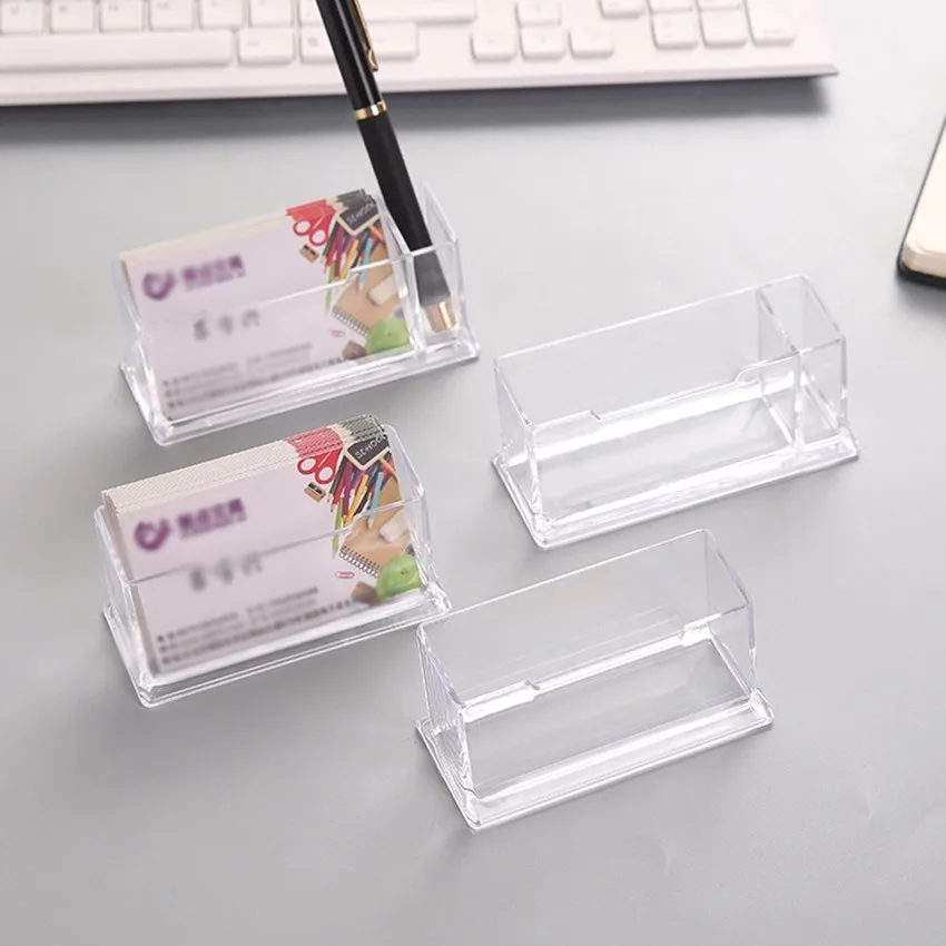 Creative Acrylic Desktop Card Holder Transparent Desktop Stationery Card Case Storage Box Men and women Business Card Holder
Creative Acrylic Desktop Card Holder Transparent Desktop Stationery Card Case Storage Box Men and women Business Card Holder