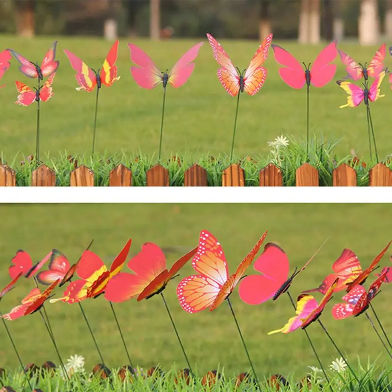 12Pcs Simulation Butterfly Rod Flowerpot Vase Gardening Bonsai Bonsai For Indoor Garden Green Plant Decoration
12Pcs Simulation Butterfly Rod Flowerpot Vase Gardening Bonsai Bonsai For Indoor Garden Green Plant Decoration