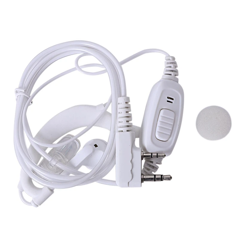 2 Way Radio Earpiece 2 Pin G-Shape Security Headset Inline Ptt Mic Earphone
2 Way Radio Earpiece 2 Pin G-Shape Security Headset Inline Ptt Mic Earphone