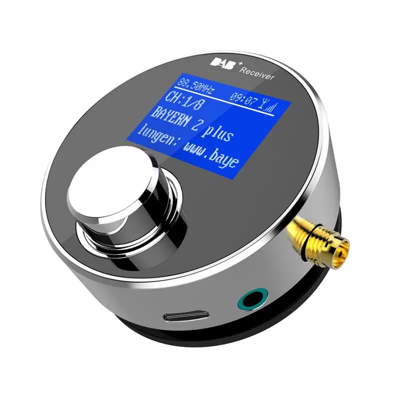 Audio Digital Radio Adapter FM Transmitter 2 Use DAB DAB+ Radio Receiver Signal Amplifier Improved SMA Aerial For Car Radio Home
Audio Digital Radio Adapter FM Transmitter 2 Use DAB DAB+ Radio Receiver Signal Amplifier Improved SMA Aerial For Car Radio Home