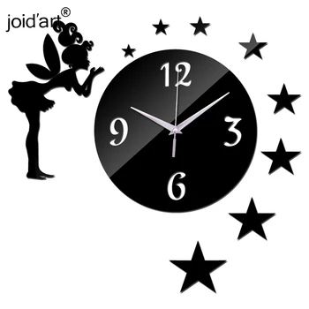 New 3d Best Wall Clock Living Room Acrylic Stickers Home Decoration Diy Mirror Clocks Fairy Children's Novelty Watch Deocr
New 3d Best Wall Clock Living Room Acrylic Stickers Home Decoration Diy Mirror Clocks Fairy Children's Novelty Watch Deocr