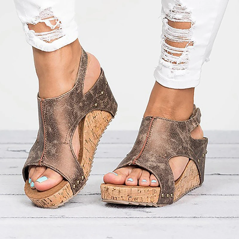 STAN SHARK Summer Women Sandals Platform Wedge Sandals Women Summer Shoes Leather Gladiator Sandals Sandalias Mujer Size 35-43
STAN SHARK Summer Women Sandals Platform Wedge Sandals Women Summer Shoes Leather Gladiator Sandals Sandalias Mujer Size 35-43