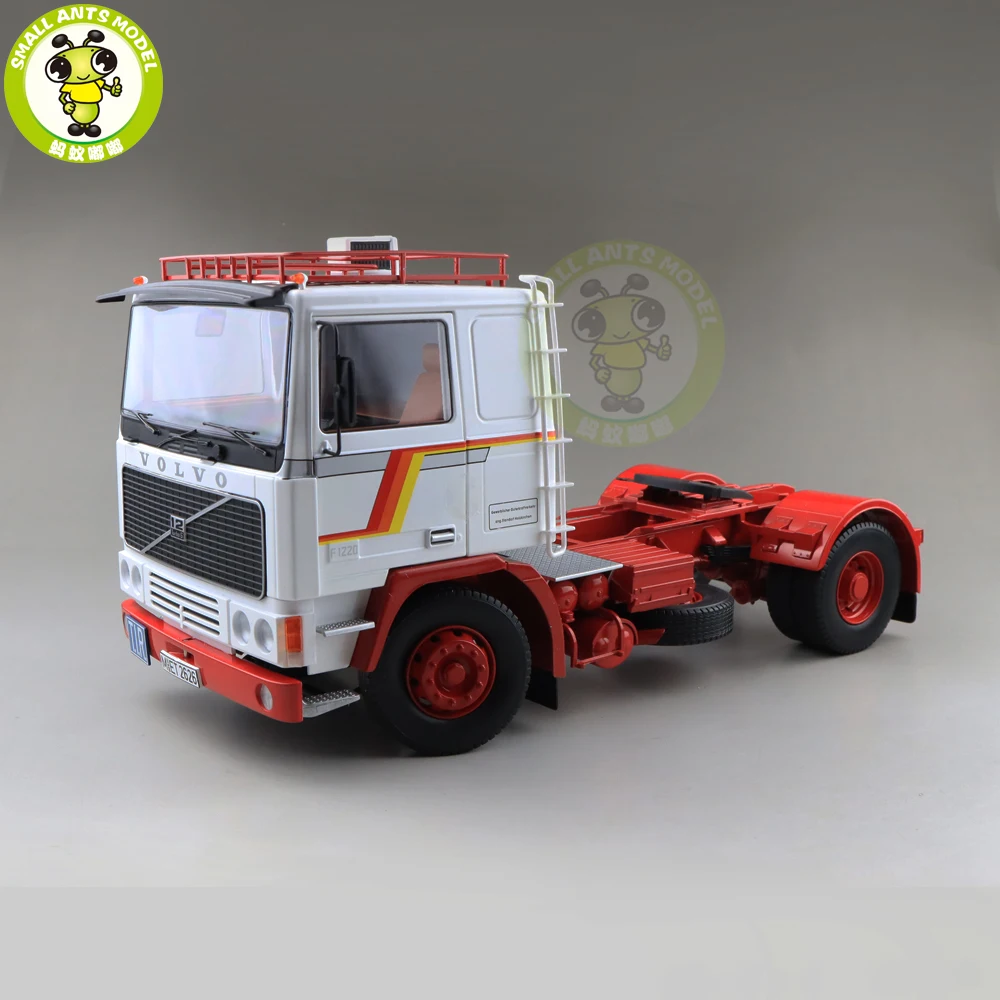 1/18 ROAD KINGS KK Volvo F1220 Tractor Truck 1977 Diecast Car Truck Model Toys for kids Gift White and Red
1/18 ROAD KINGS KK Volvo F1220 Tractor Truck 1977 Diecast Car Truck Model Toys for kids Gift White and Red