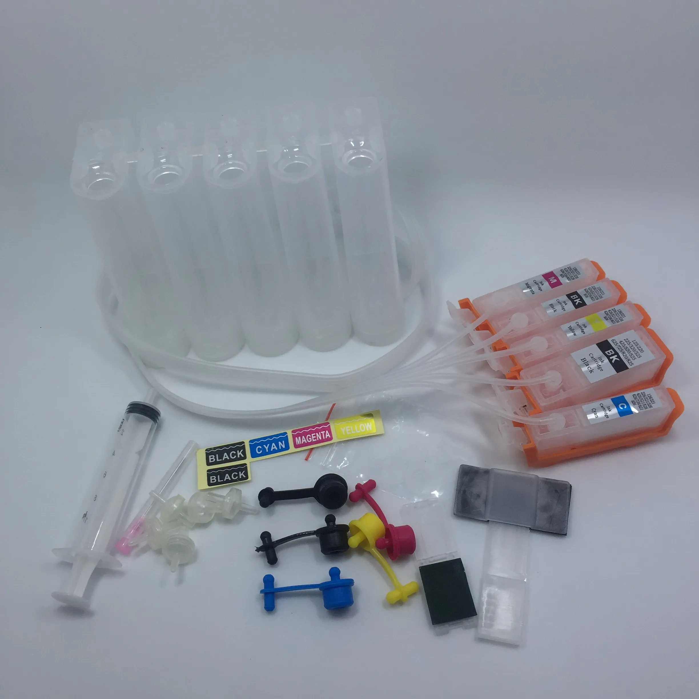 YOTAT CISS Ink Cartridge PGI-220 CLI-221 PGI220 for Canon PIXMA iP3600 iP4600 iP4700 MP540 MP560 MP620 MP630 MP640 MP980 MP990
YOTAT CISS Ink Cartridge PGI-220 CLI-221 PGI220 for Canon PIXMA iP3600 iP4600 iP4700 MP540 MP560 MP620 MP630 MP640 MP980 MP990
