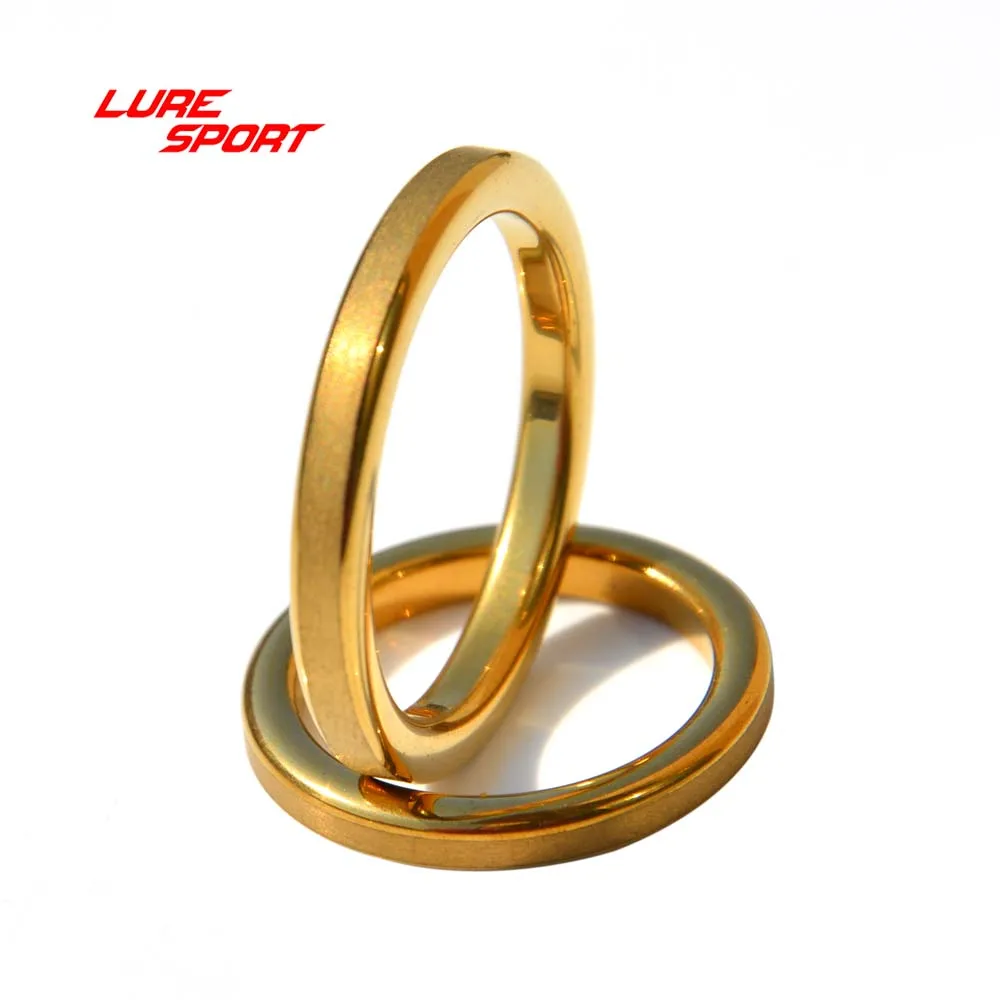 LureSport 30 pcs Alconite Gold Ceramic guide ring rod Guide Ring part Fishing Rod Building component Repair DIY Accessory
LureSport 30 pcs Alconite Gold Ceramic guide ring rod Guide Ring part Fishing Rod Building component Repair DIY Accessory