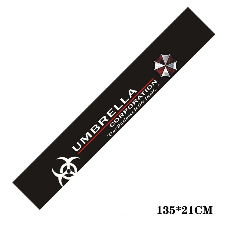 Car Sticker Resident Evil Film Umbrella Corporation Sticker Auto Front Windshield Vinyl Decal Personalized Styling Sticker
Car Sticker Resident Evil Film Umbrella Corporation Sticker Auto Front Windshield Vinyl Decal Personalized Styling Sticker