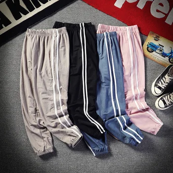 Summer New Pants Men Fashion Solid Color Casual Nine Points Pants Man Streetwear Hip Hop Loose Thin Section Joggers Sweatpants
Summer New Pants Men Fashion Solid Color Casual Nine Points Pants Man Streetwear Hip Hop Loose Thin Section Joggers Sweatpants