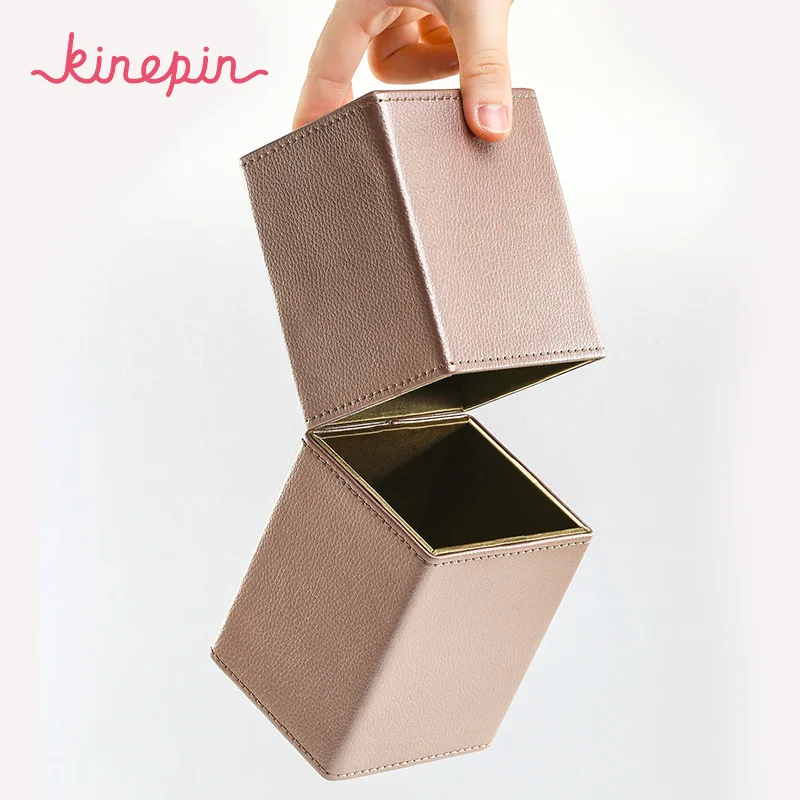 JELLEND Magnetic Empty Portable Makeup Brush Round Pen Holder Cosmetic Tool PU Leather Cup Container Brushes Organizer
JELLEND Magnetic Empty Portable Makeup Brush Round Pen Holder Cosmetic Tool PU Leather Cup Container Brushes Organizer