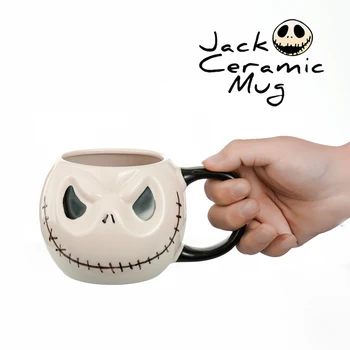 U.S.A Halloween JACK Ceramic Anime Horrible Skull Mug The Nightmare Before Christmas Eve Jack Skellington Tea Milk Coffee Cup
U.S.A Halloween JACK Ceramic Anime Horrible Skull Mug The Nightmare Before Christmas Eve Jack Skellington Tea Milk Coffee Cup