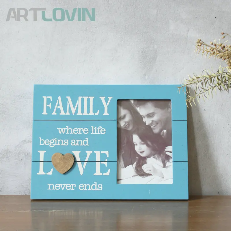 Family Photo Frames For Pictures Wooden 6 Inch Blue Photo Frame Set Wall Decor Hanging Ornaments Home Decor Love Letter Printing
Family Photo Frames For Pictures Wooden 6 Inch Blue Photo Frame Set Wall Decor Hanging Ornaments Home Decor Love Letter Printing