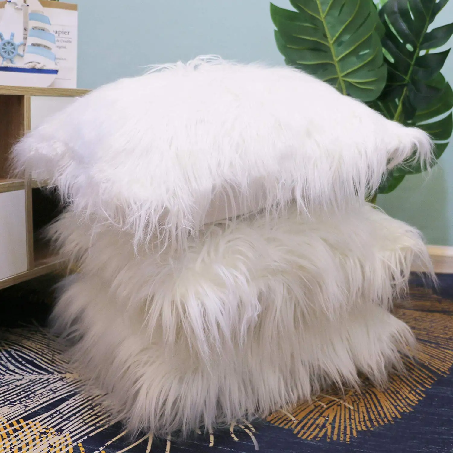 Fluffy Cushion Cover Faux Fur Decorative Throw Pillow Case Solid Soft Plush for Sofa Car Chair Hotel Home Decoration 45x45cm
Fluffy Cushion Cover Faux Fur Decorative Throw Pillow Case Solid Soft Plush for Sofa Car Chair Hotel Home Decoration 45x45cm