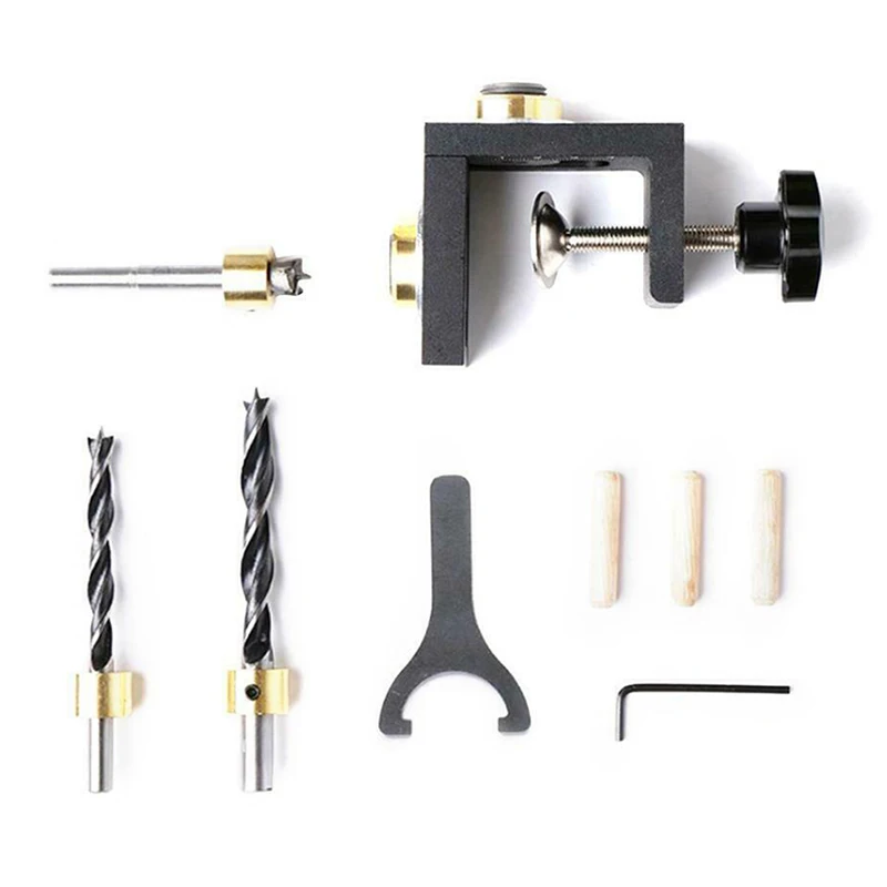 3 In 1 Woodworking Dowel Drilling Locator Tool Hole Jig Kit Drill Joinery Guide Laser Engraving
3 In 1 Woodworking Dowel Drilling Locator Tool Hole Jig Kit Drill Joinery Guide Laser Engraving