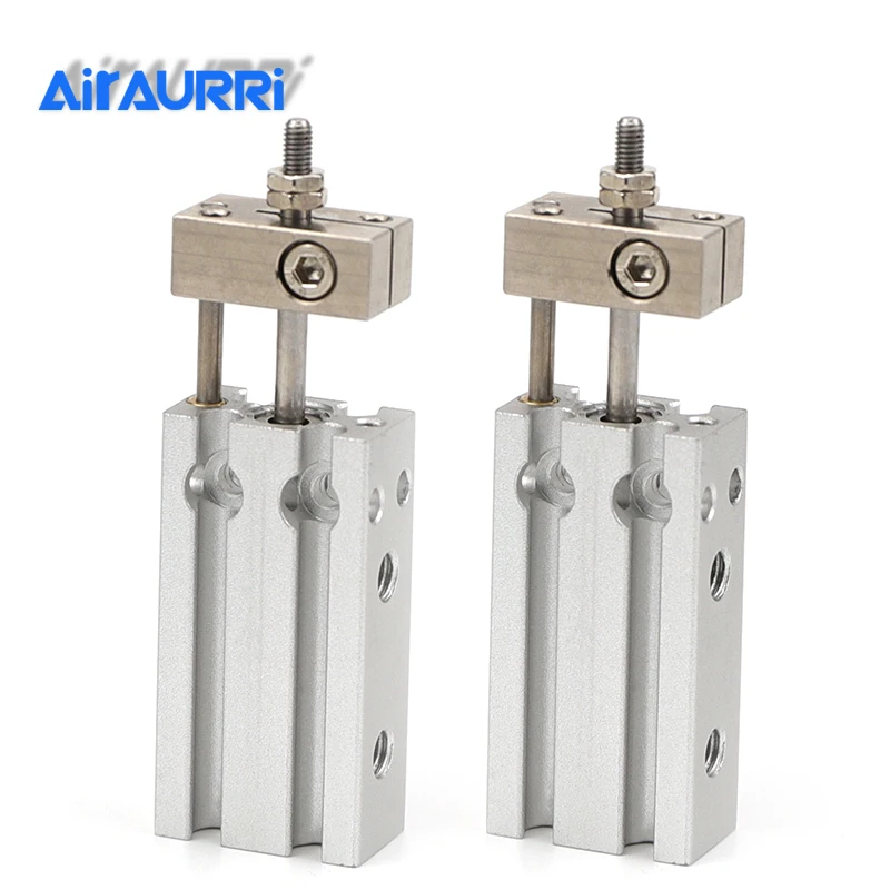 SMC type Double Acting Non-rotating Rod Type bore 6mm stroke 5/10/15/20/30mm Free Mount Cylinder Single Rod CUK6-30D
SMC type Double Acting Non-rotating Rod Type bore 6mm stroke 5/10/15/20/30mm Free Mount Cylinder Single Rod CUK6-30D